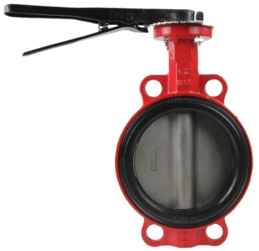 Затвор дисковый поворотный ABRA Ду300 Ру16 BUV-VF866D, межфланцевый, корпус - чугун, диск - нержавеющая сталь, рукоятка, EPDM в Ростове-на-Дону