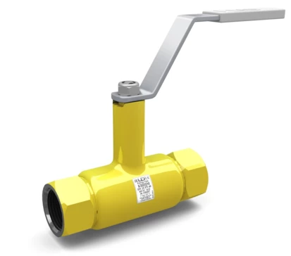 Кран шаровый резьбовой LD КШЦМ Gas 020.040.Н/П.02. стальной ст 20 Ду20 Ру40 МПа в Ростове-на-Дону