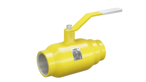 Кран шаровый LD КШЦК Gas 050.040.Н/П.02. (приварка/муфта) стальной ст.20 Ду50 Ру40 МПа в Ростове-на-Дону
