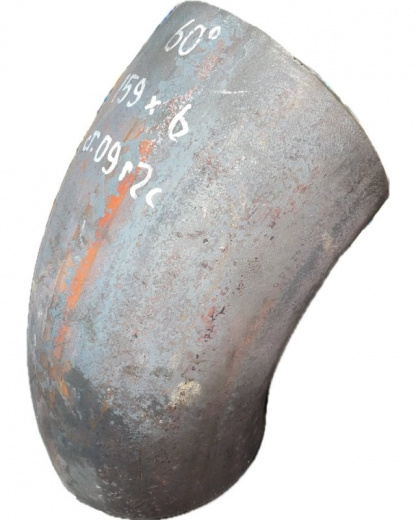 Отвод 60-89х6 ст.09г2c 60 град. 2 исп. ГОСТ 17375-2001 МС01 в Ростове-на-Дону