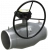 Кран шаровый LD КШЦПР Gas 080.025.П/П.03. из стали 09Г2С Ду80 Ру2,5МПа с редуктором в Ростове-на-Дону
